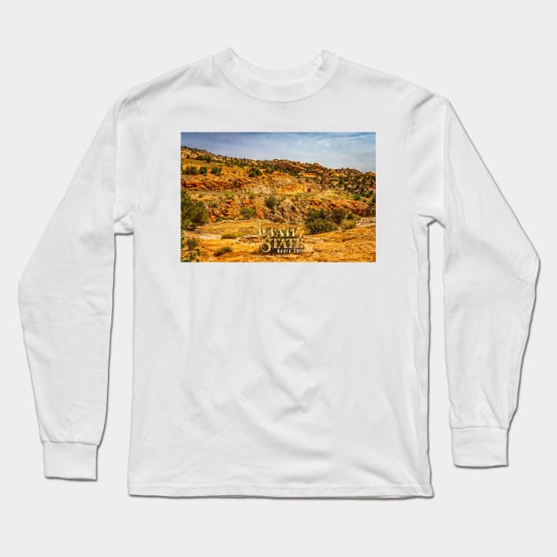 Utah State Route 12 Scenic Drive Long Sleeve T-Shirt by Gestalt Imagery